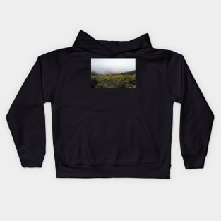 Foggy Morning Nature Scene in San Deigo Kids Hoodie